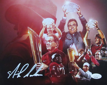 Nick Saban Signed/Auto 8X10 Photo University Of