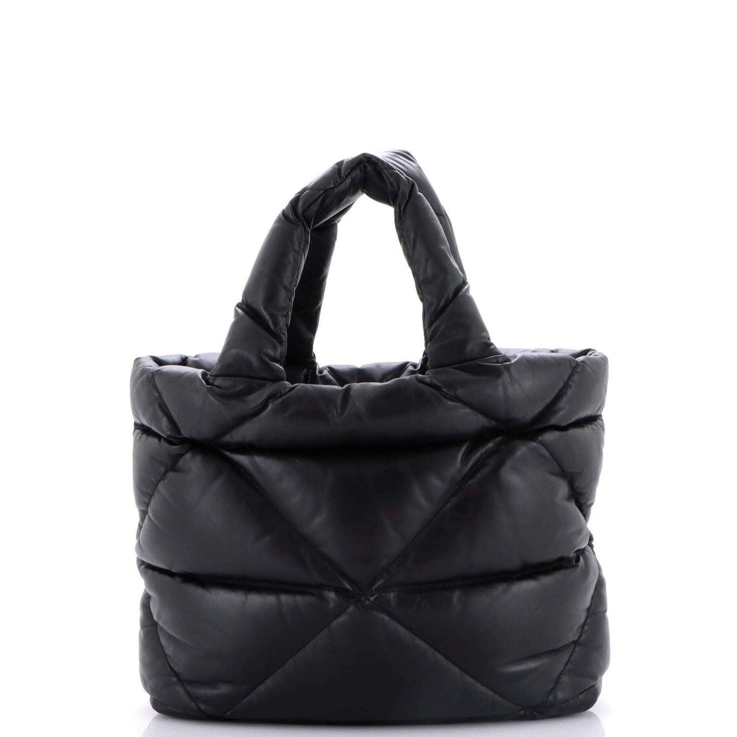 Prada Padded Tote Bag Quilted Nappa Leather Large