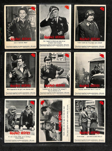 1965 Fleer Hogan'S Heroes Card Complete Set