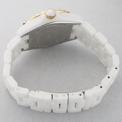 Chanel J12 38Mm Genuine 11P Diamond Index H2180 New Buckle Ceramic/Ss/Pg