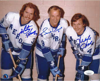 Gordie, Mark, Marty Howe Aeros