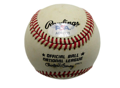 Harvey Haddix Signed/Auto Onl Baseball Pirates Perfect Game Psa/Dna 194390