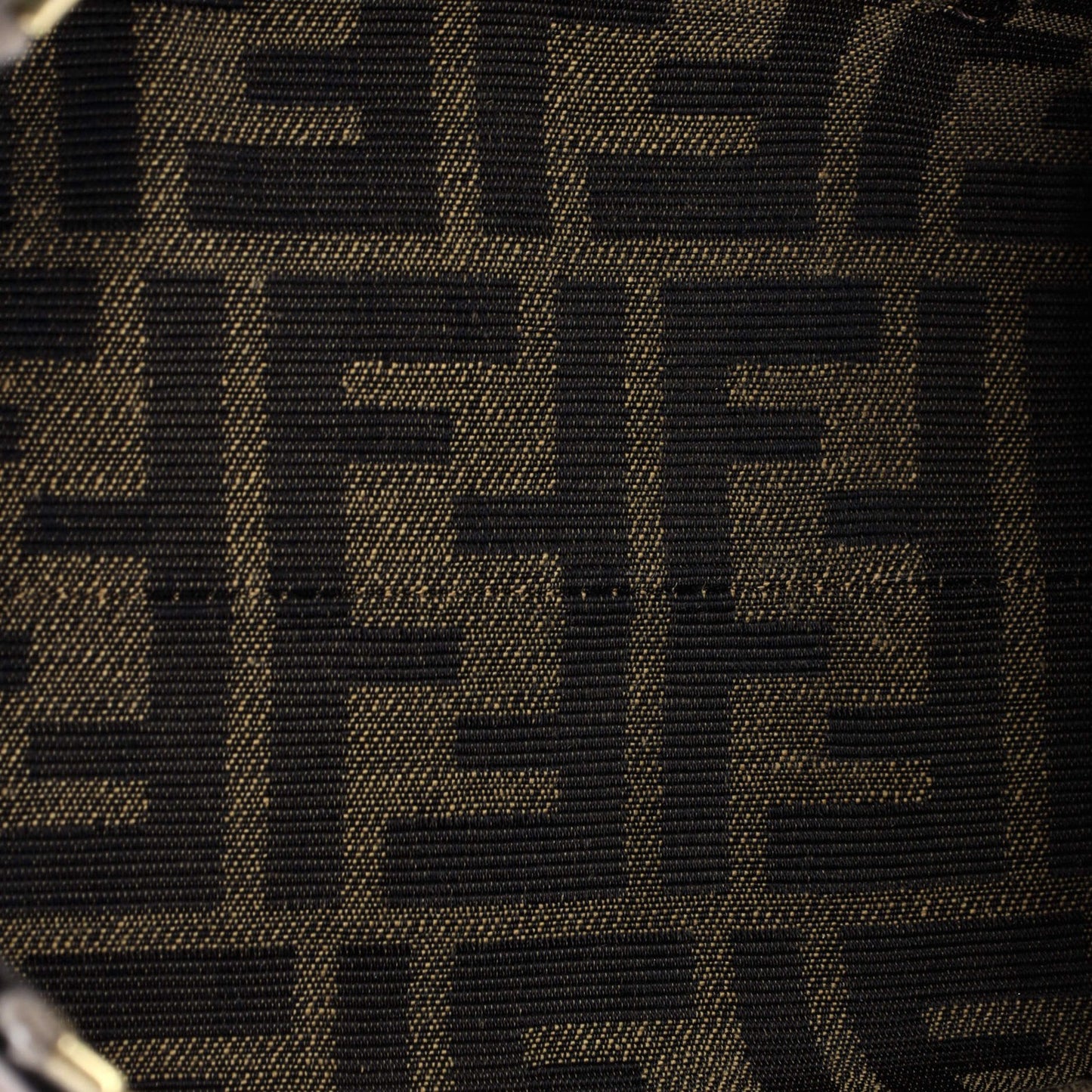 Fendi Logo By The Way Top Handle Bag Embossed Leather Mini