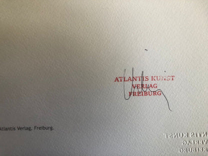 Keith Haring Lithograph Certified Coa 180 Ex