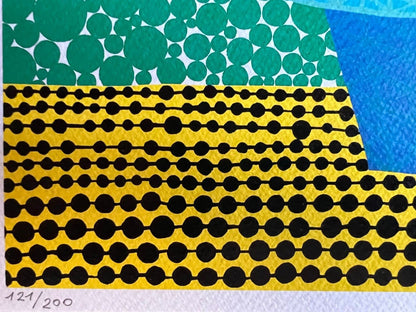 Yayoi Kusama Lithograph "Ashtray" Hand Numbered