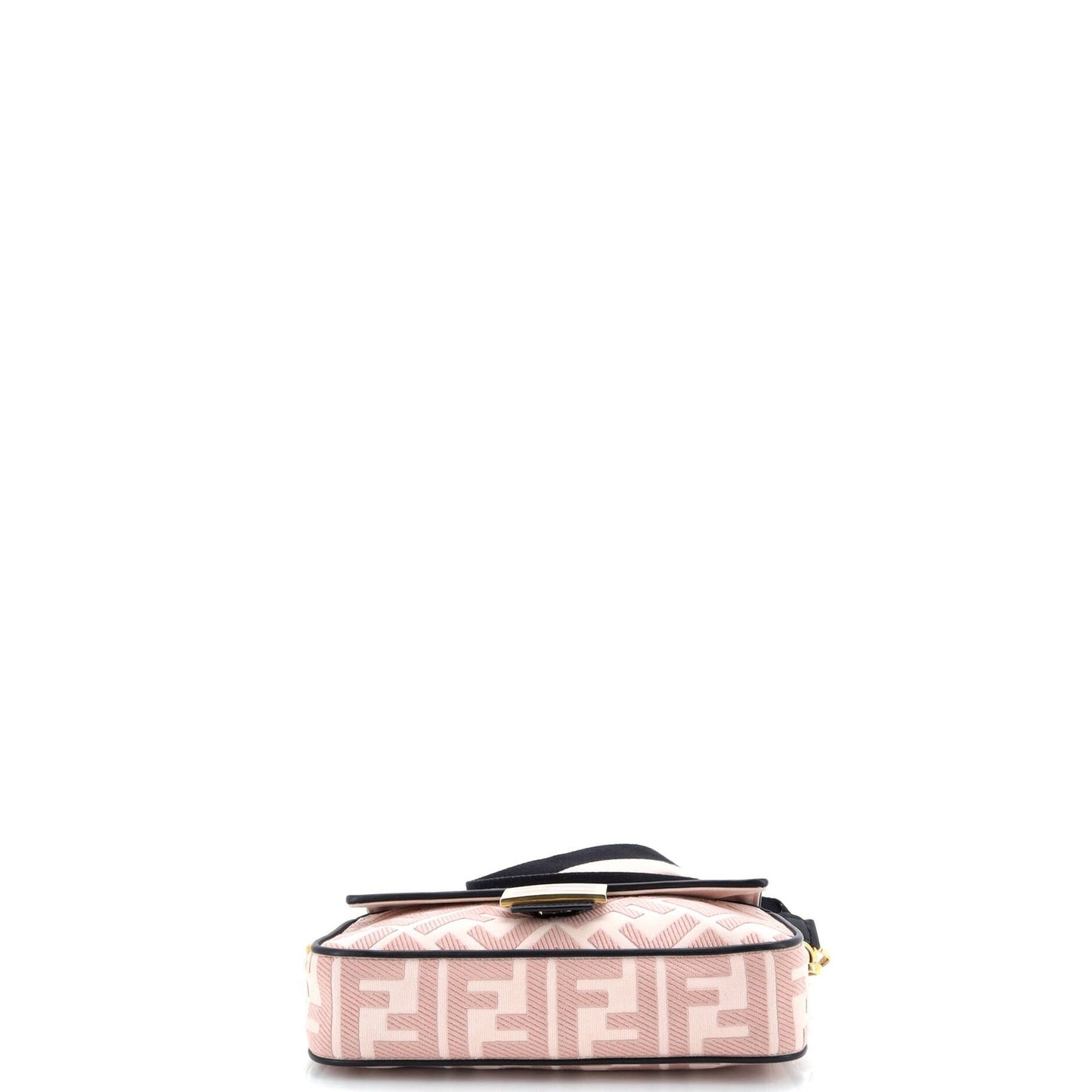 Fendi Baguette Nm Bag Zucca Embroidered Canvas Medium