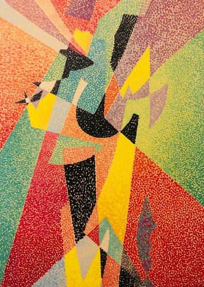 Gino Severini Lithograph 1968 Venice Biennale Coa Numbered In Pencil