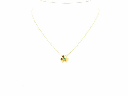 Van Cleef & Arpels Vcarp7Sb00 K18Yg 1P Emerald Frivole Pendant Mini Model