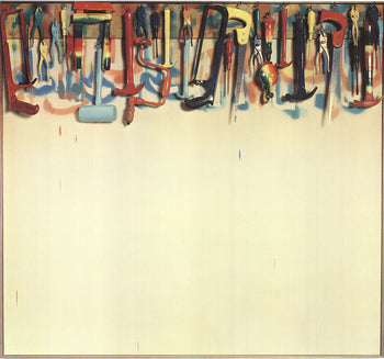 Jim Dine Five Feet Of Colorful Tools 