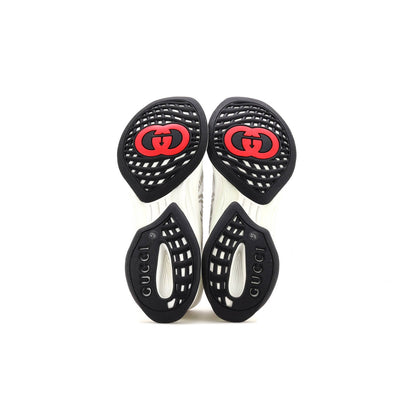 Gucci Men'S Run Sneakers Embroidered Technical Fabric