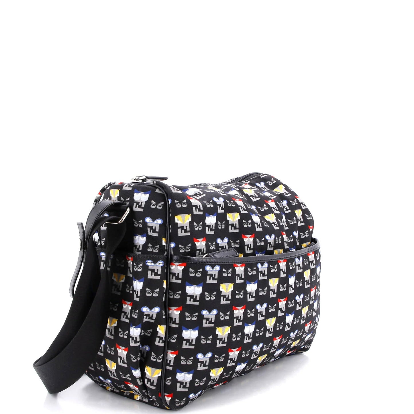 Fendi Monster Diaper Bag Printed Nylon