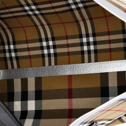 Burberry Reversible Giant Tote Vintage Check Canvas Large