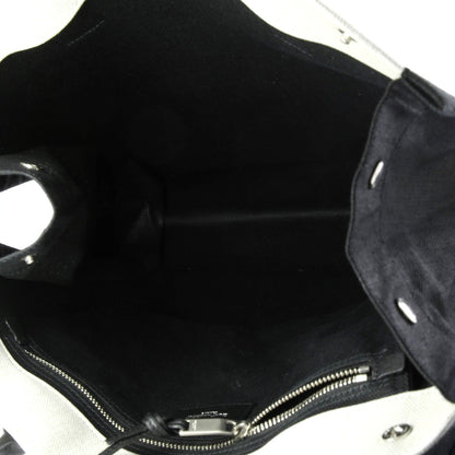 Saint Laurent Rive Gauche Shopper Tote Canvas Tall