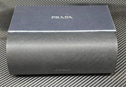 PRADA PR 08ZV 16R1O1 Tortoise Black Men's 52 mm