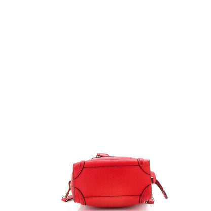 Celine Luggage Bag Grainy Leather Nano