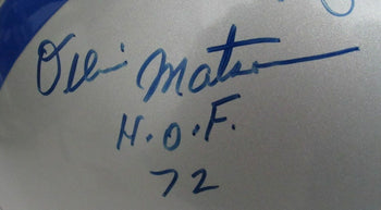 Detroit Lions Hof'Ers Multi-Signed/Inscr Full