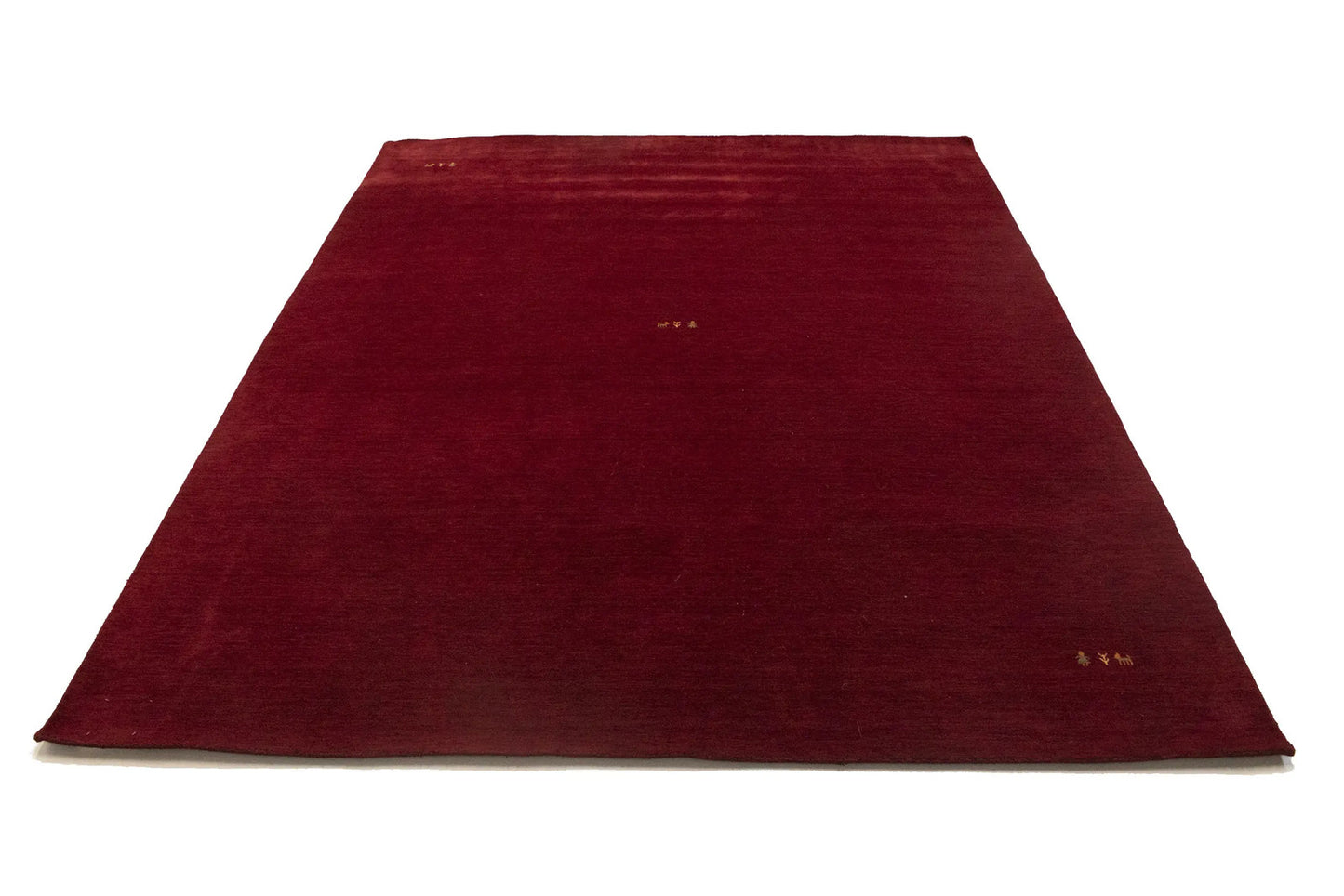 Maroon Red Pictorial Tribal Home Office 9X12 Gabbeh Modern Rug Wool Decor Carpet