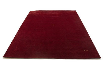 Maroon Red Pictorial Tribal Home Office 9X12 Gabbeh Modern Rug Wool Decor Carpet