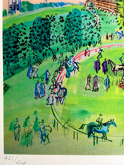 Raoul Dufy, Lithograph Coa Original Museum Numbered By Hand Signed Op