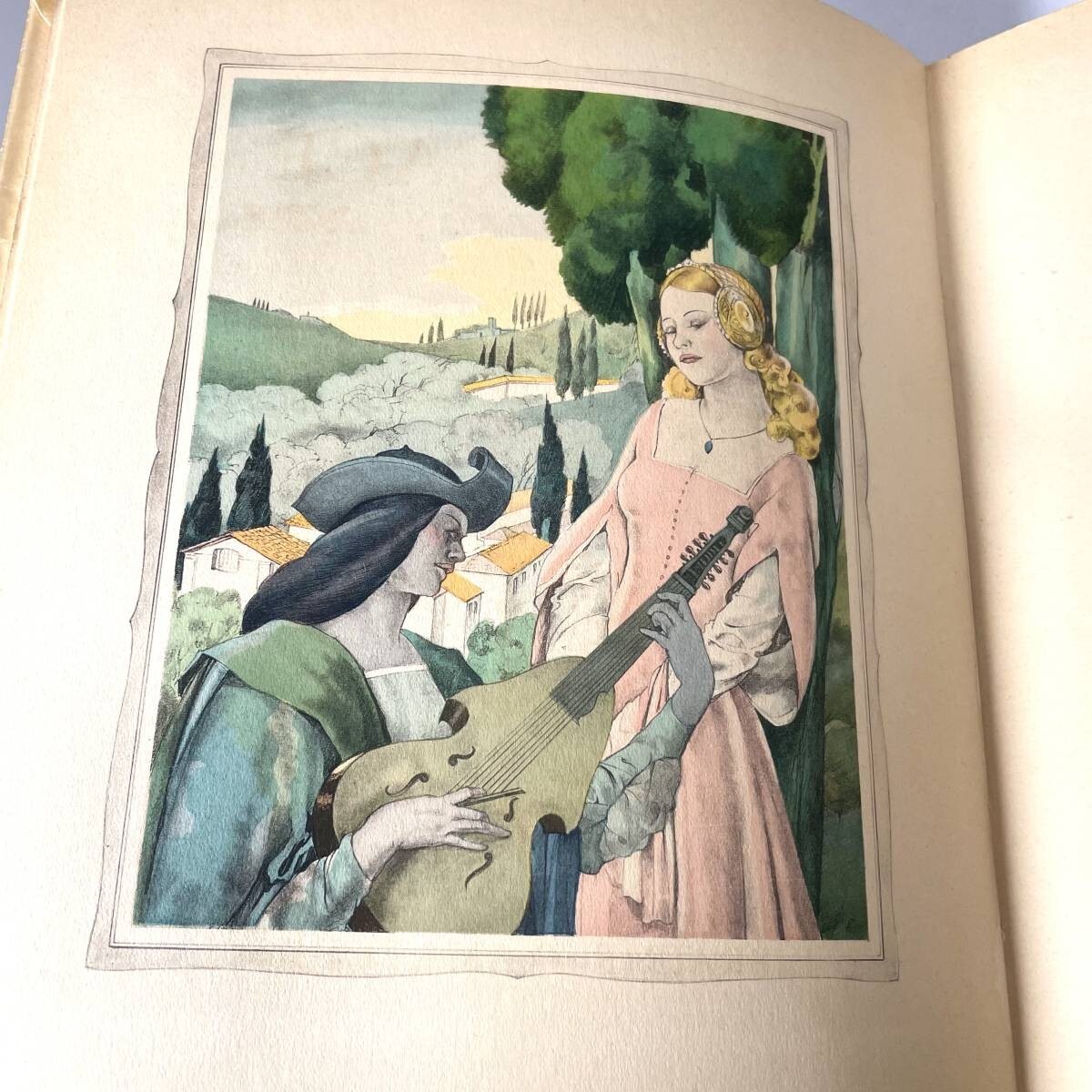 Les Contes De Boccace - Dcamron - Illustrated By Brunelleschi, 1934, Two Vol
