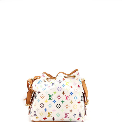 Louis Vuitton Petit Noe Handbag Monogram Multicolor