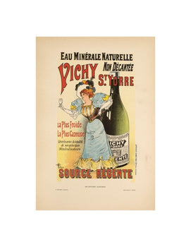 Original Vintage Poster Eau Vichy By Guillaume For Affiches Illustrees 1896