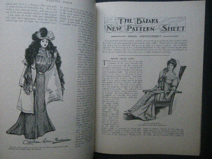 Harper'S Bazar Magazine - November 1900 - Antique
