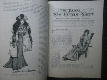 Harper'S Bazar Magazine - November 1900 - Antique