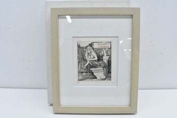 Alphonse Inoue Sphinx By The Water 1994 Copperplate Print Ex Libris Signed