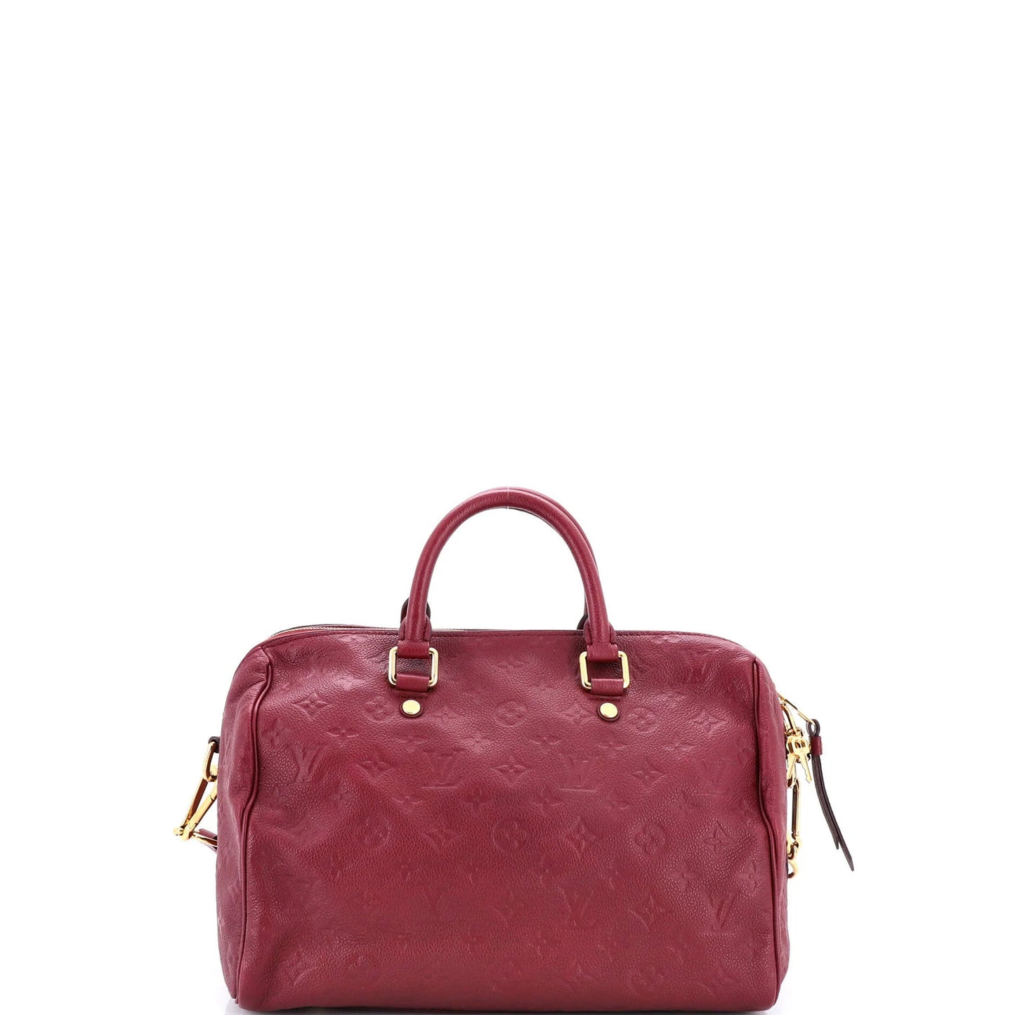 Louis Vuitton Speedy Bandouliere Bag Monogram Empreinte Leather 30