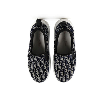 Christian Dior Women'S Solar Slip-On Sneakers Oblique Velvet