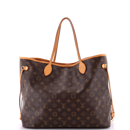 Louis Vuitton Neverfull Tote Monogram Canvas Gm