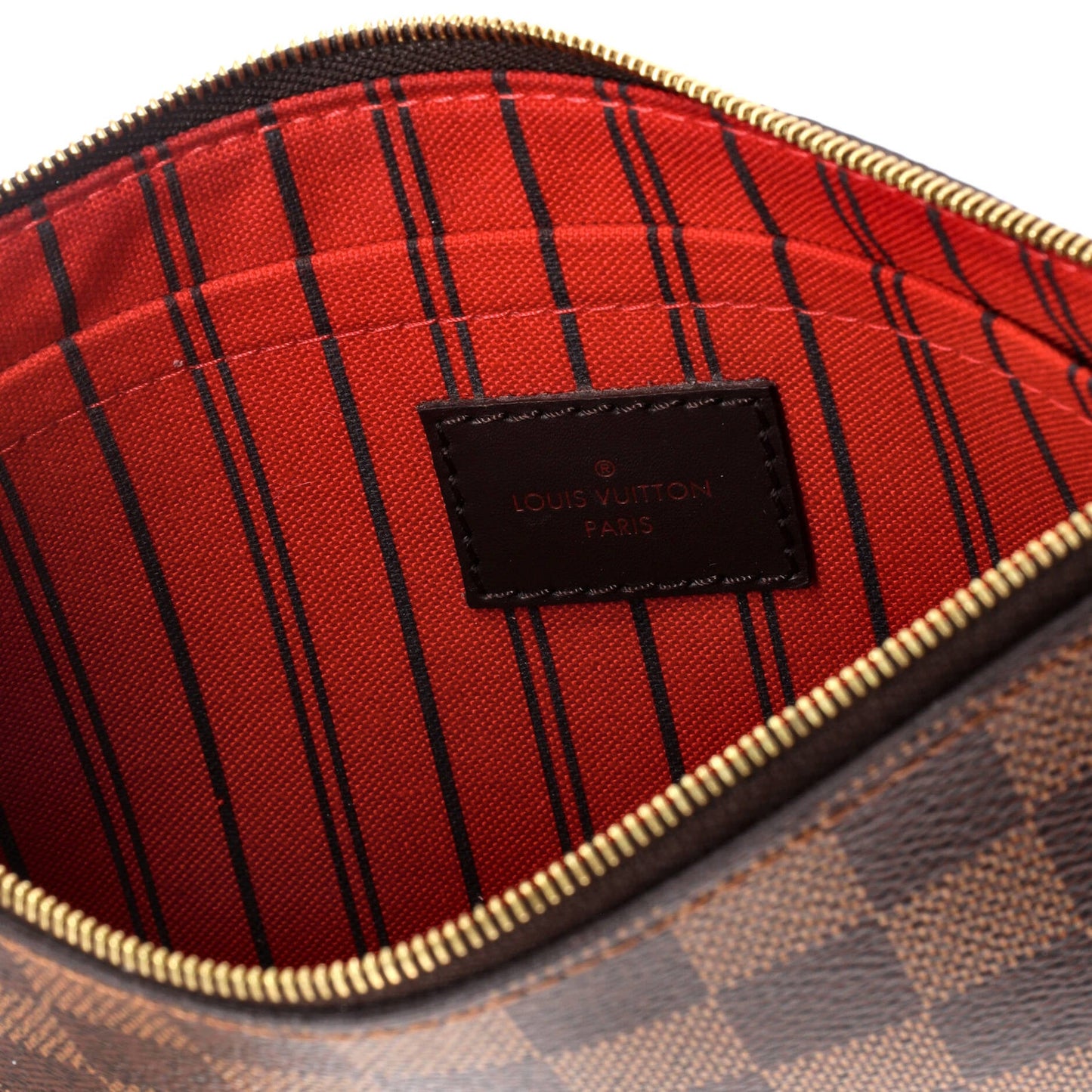 Louis Vuitton Neverfull Pochette Damier Large