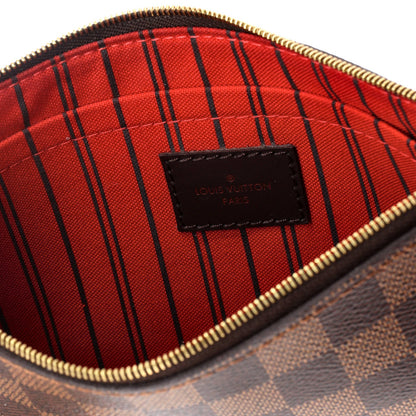 Louis Vuitton Neverfull Pochette Damier Large