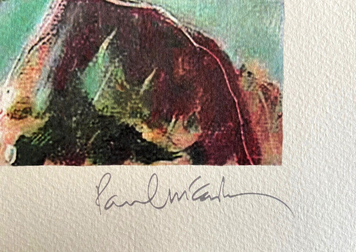 Paul Mccartney Lithograph 1997 275 Ex (Yoko Ono