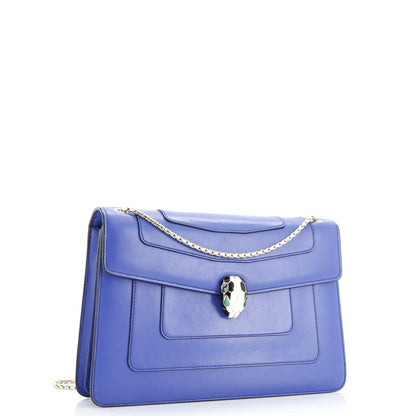 Bvlgari Serpenti Forever Shoulder Bag Leather Medium