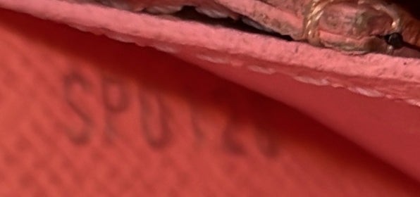 Louis Vuitton Twist Chain Wallet Limited Edition Print Epi Leather