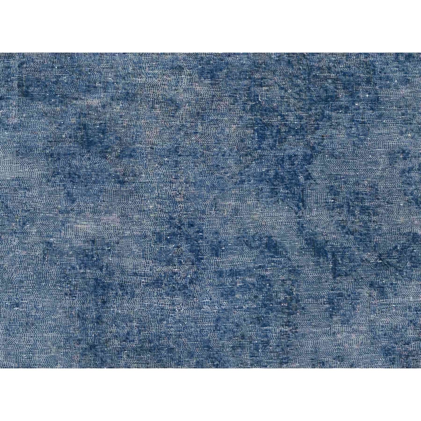 9'5"X12'7" Mavericks Blue Vintage Zoroastrian Karman Wool Oriental Rug