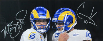 Stafford/Kupp Dual-Signed 16X20 Photo Los Angeles Rams Framed Fanatics 187202