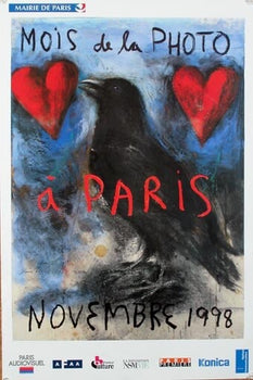Jim Dine Mois De La Photo A Paris  1998 Original Serigraphie Large