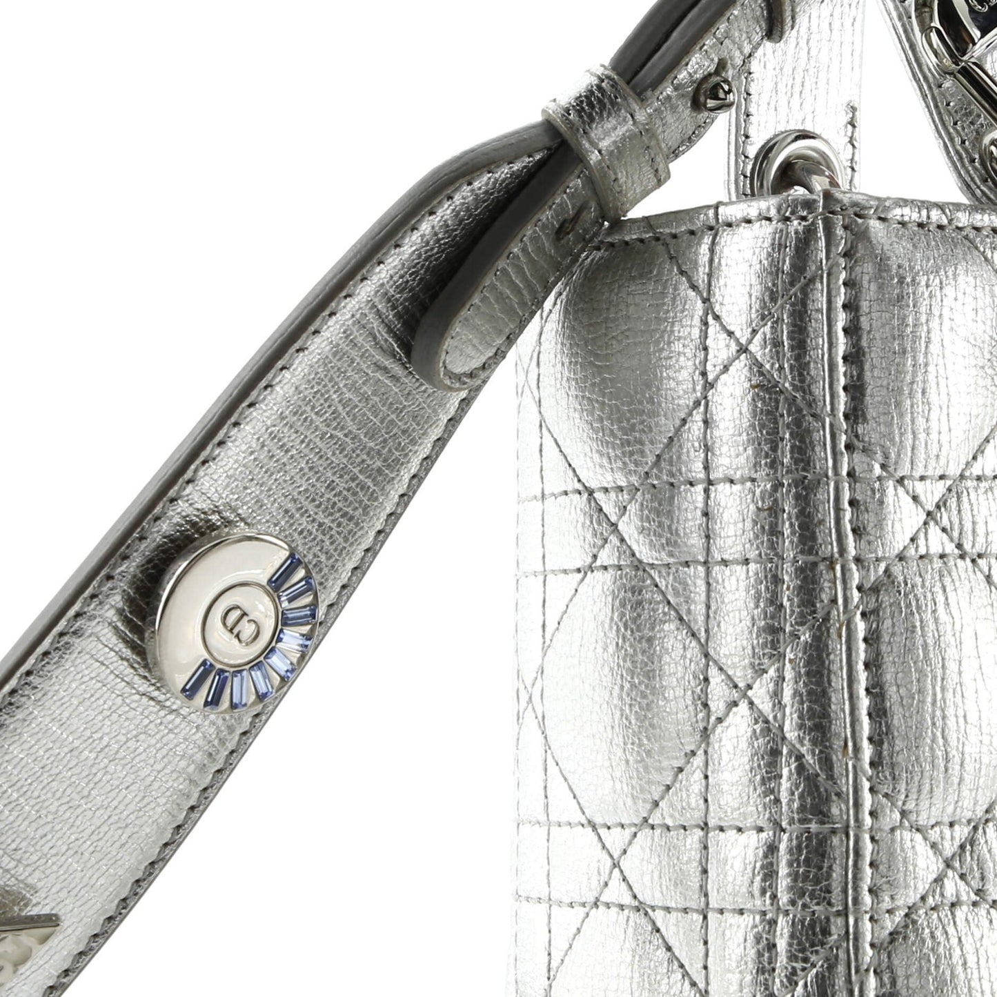 Christian Dior My Lady Dior Bag Cannage Quilted Leather