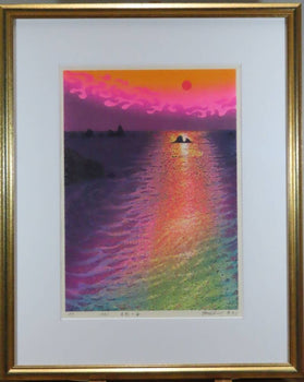 Munenori Makino Woodblock Print 