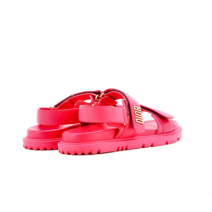 Christian Dior Women'S Dioract Sandals Leather