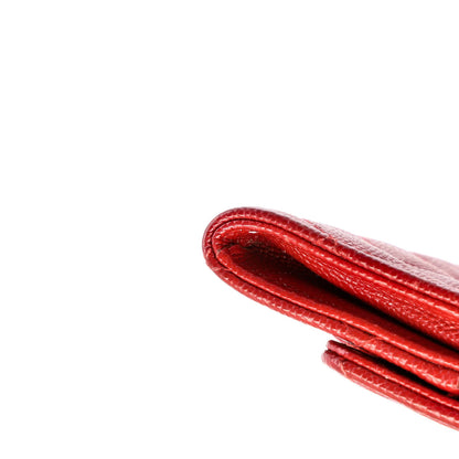 Chanel Classic Flap Card Case Quilted Caviar