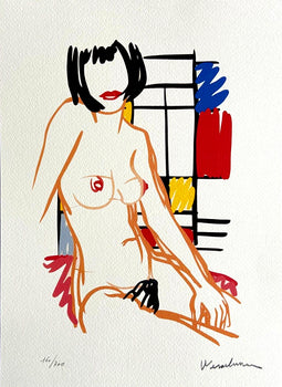 Tom Wesselmann Lithograph Handmade Coa Signed Op Limited Edition