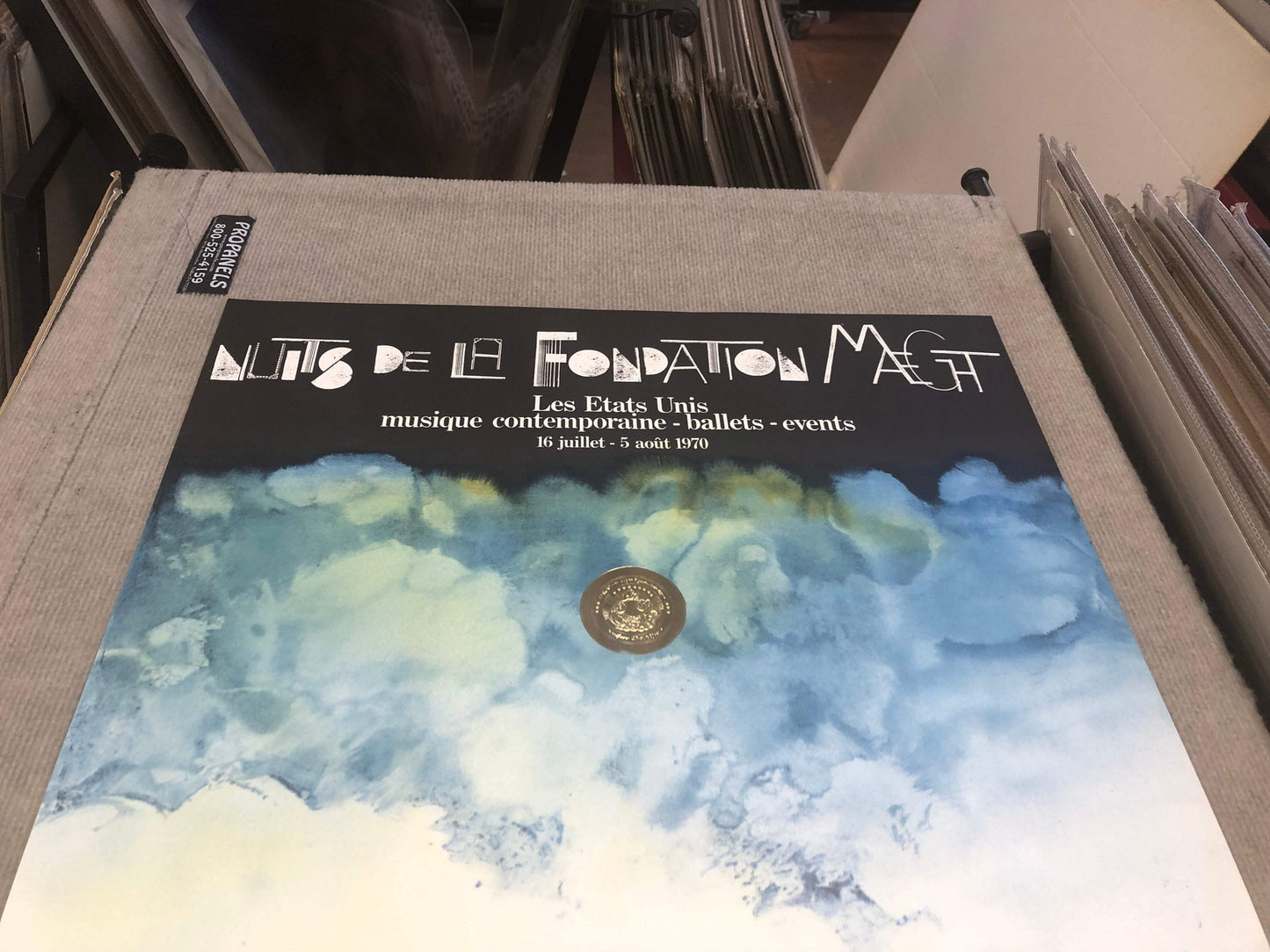 Saul Steinberg Nuits De La Fondation " Lithograph Modernism W