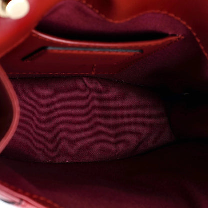 Bvlgari Serpenti Forever Square Shoulder Bag Leather Small