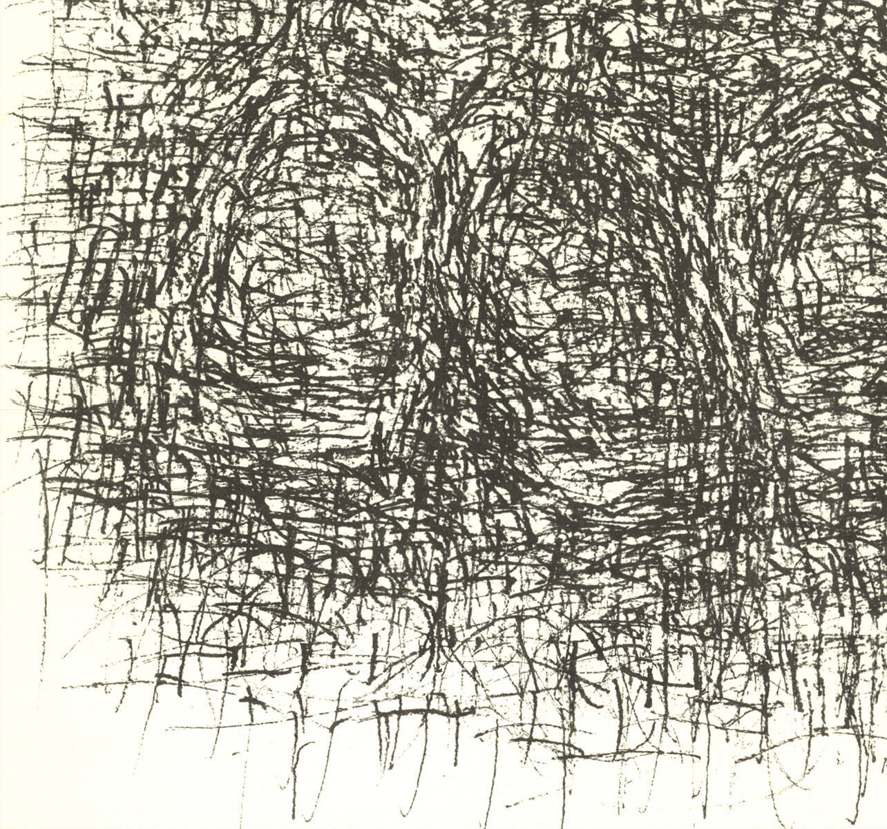 Jean Rene Bazaine Composition Vii " Lithograph Contemporary