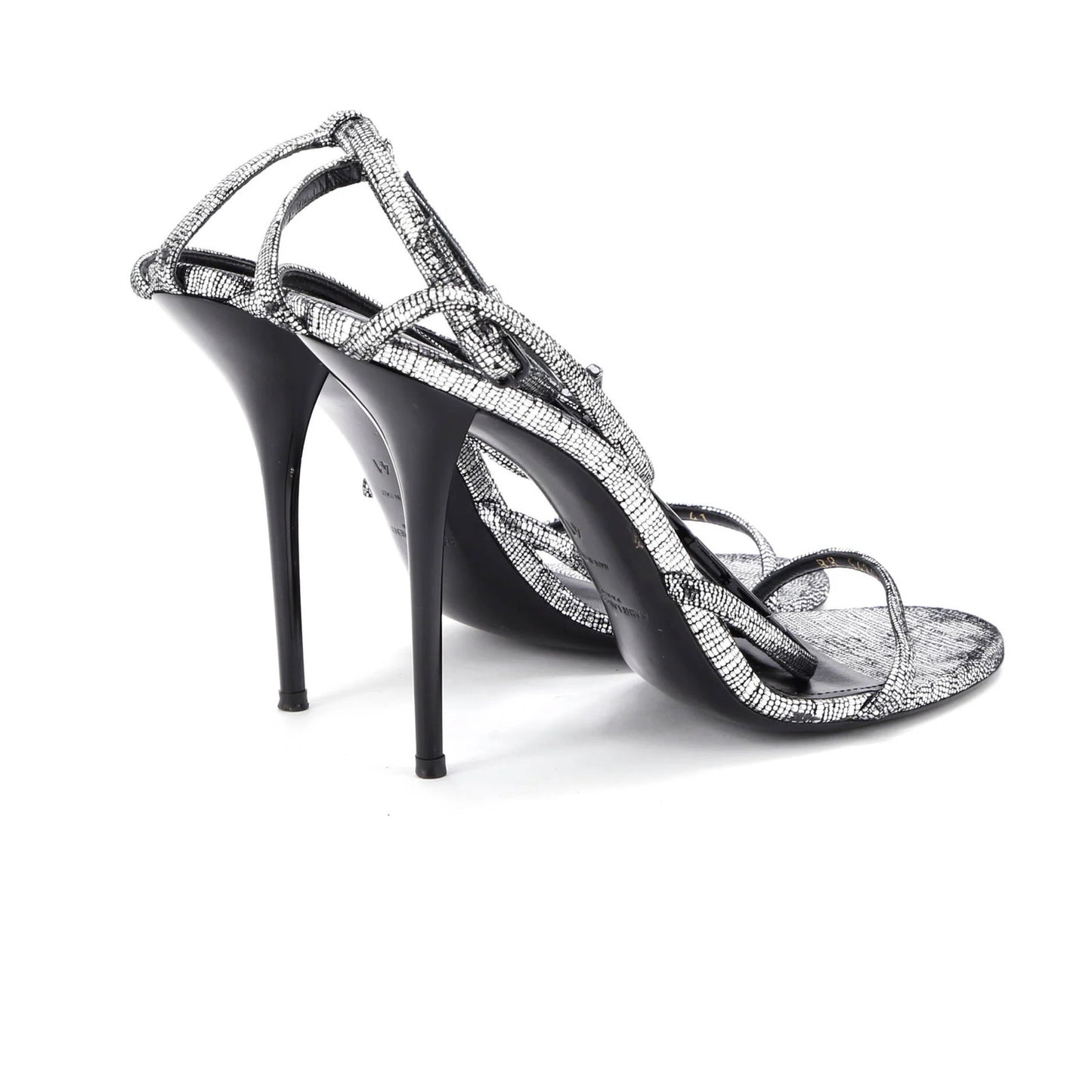 Saint Laurent Women'S Cassandra Heeled Sandals Leather 110