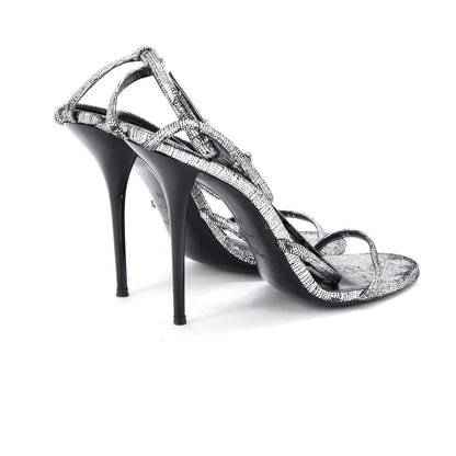 Saint Laurent Women'S Cassandra Heeled Sandals Leather 110